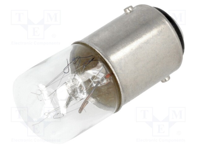 Signallers accessories: bulb; BA15D; Usup: 230VAC; Series: SL4