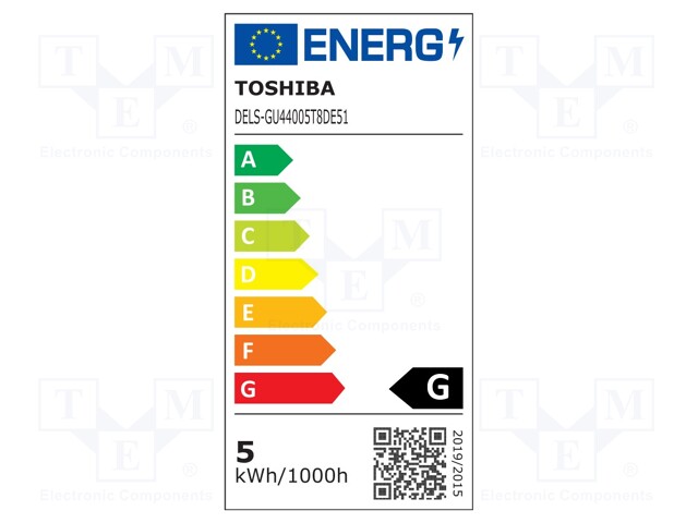 LED lamp; neutral white; GU10; 230VAC; 345lm; 5W; 36°; 4000K