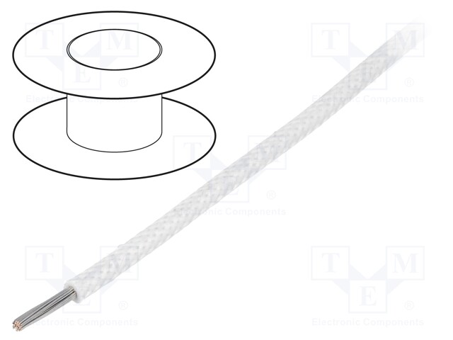 Wire; ÖLFLEX® HEAT 180 SiF/GL; stranded; Cu; 2.5mm2; silicone