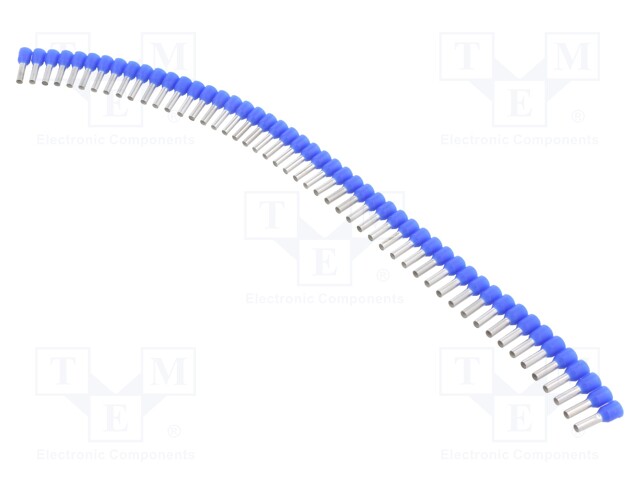 Tip: bootlace ferrule; 2.5mm2; crimped; for cable; insulated; blue