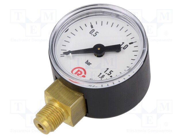 Manometer; 0÷1.6bar; 40mm; non-aggressive liquids,inert gases