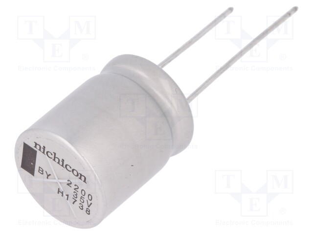 Capacitor: electrolytic; low impedance; 2200uF; 35VDC; ESR: 28mΩ