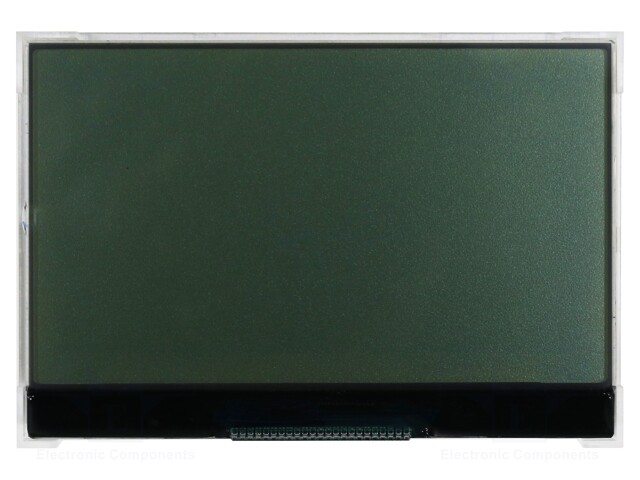 Display: LCD; graphical; 240x128; COG,FSTN Positive; LED; PIN: 23