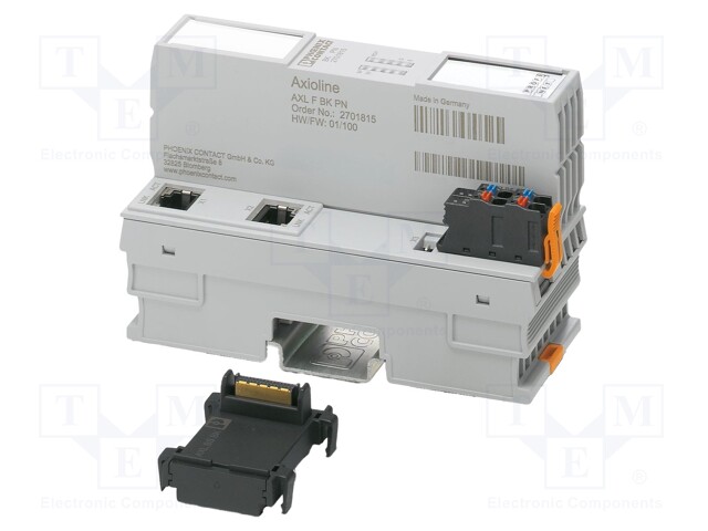 Communication; 19.2÷30VDC; Profinet; RJ45; IP20; 100Mbps