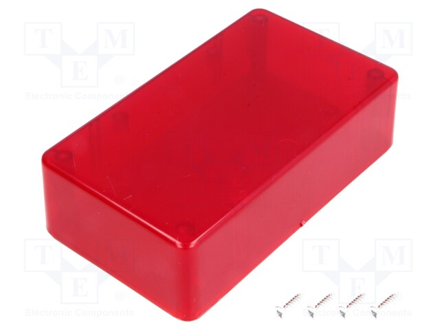 Enclosure: multipurpose; X: 71mm; Y: 124mm; Z: 38mm; ABS