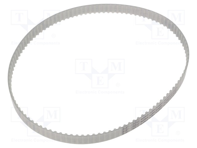 Timing belt; T5; W: 12mm; H: 2.2mm; Lw: 545mm; Tooth height: 1.2mm