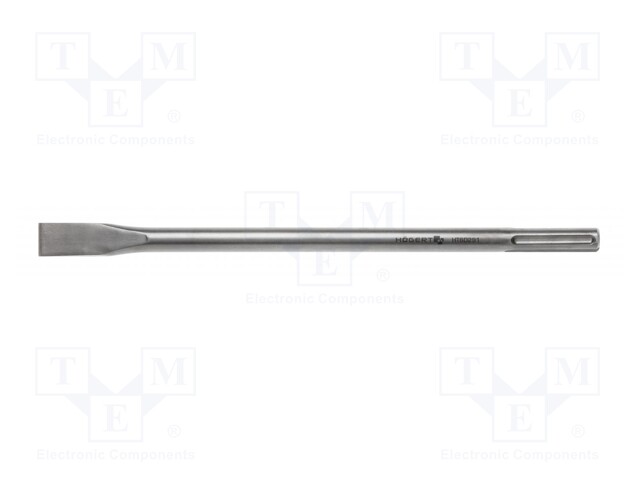 Chisel; for concrete; L: 400mm; tool steel; Tipwidth: 25mm