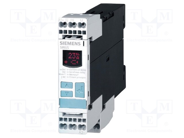Module: current monitoring relay; AC/DC current; DIN; SPDT; 24VAC