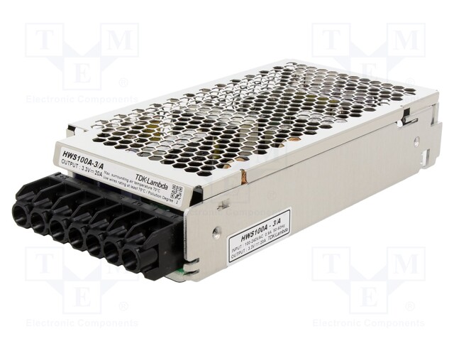 Power supply: industrial; single-channel,universal; 3.3VDC; 20A