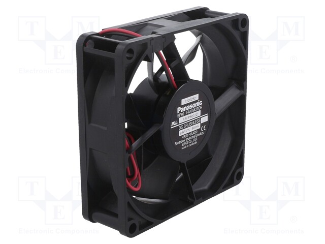 Fan: DC; axial; 24VDC