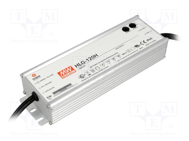 Power supply: switched-mode; LED; 150W; 215÷430VDC; 175÷350mA