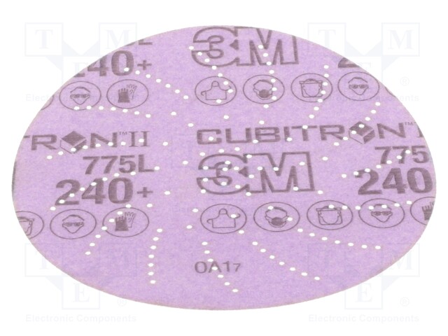 Wheel; 125mm; Granularity: 240; CUBITRON II