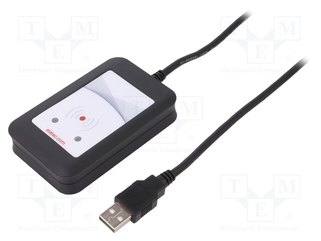 RFID reader; 88x56x18mm; USB; 4.3÷5.5V; f: 125kHz,134,2kHz; 100mA