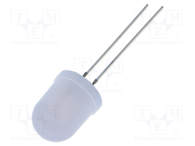 LED; 10mm; red/blue; 30°; Front: convex; 2.1÷2.6/2.9÷3.4V; -30÷85°C