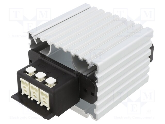 Radiator heater; 45W; IP20; DIN rail; 70x50x100mm; 110÷250V