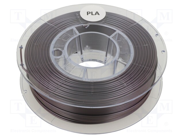 Filament: PLA; Ø: 1.75mm; full metallic; 200÷235°C; 330g