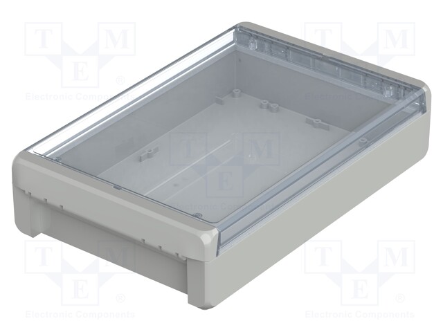 Enclosure: multipurpose; X: 170mm; Y: 271mm; Z: 60mm; BOCUBE; grey