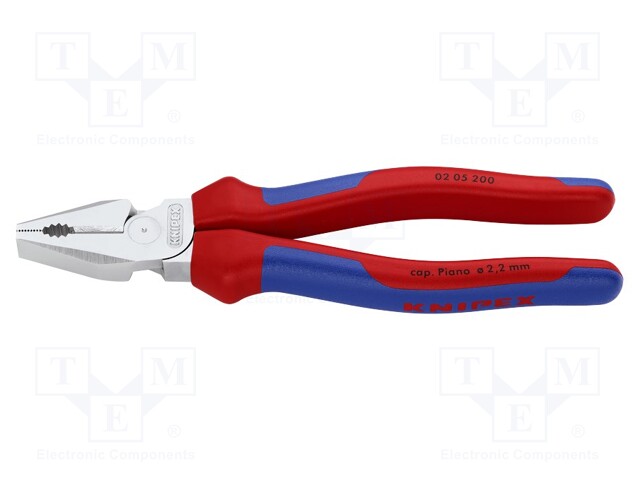 Pliers; universal; 200mm