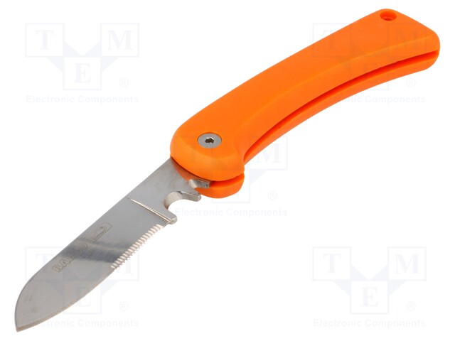 Knife; for electricians; 200mm; Material: stainless steel