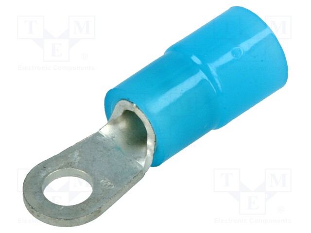 Ring terminal; M3; Ø: 3.2mm; 1÷2.5mm2; crimped; for cable; tinned