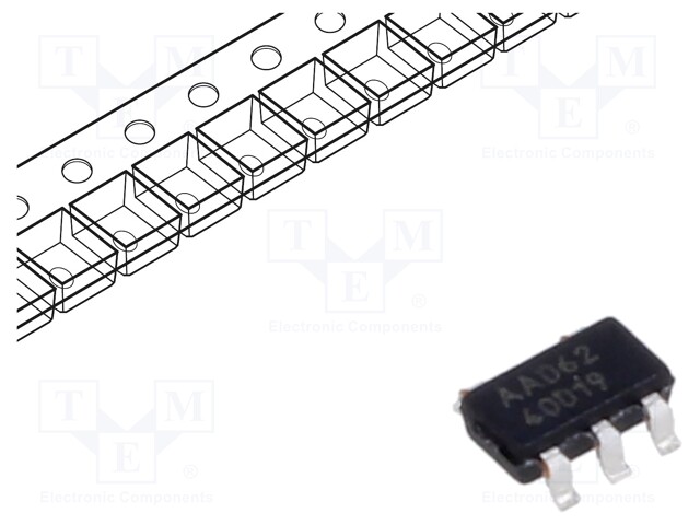 IC: operational amplifier; 30MHz; 1.8÷5.5V; Ch: 1; SOT23-5; Iio: 1pA