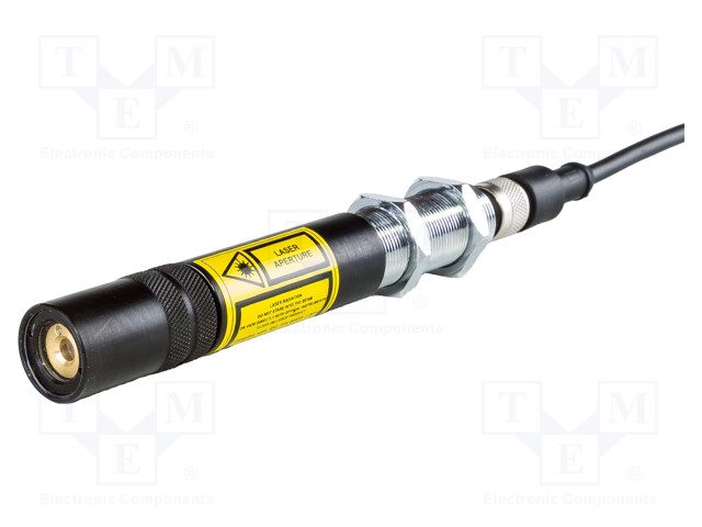 Module: laser; cross; 520nm; 9÷28VDC; focus regulation; 0÷100mA