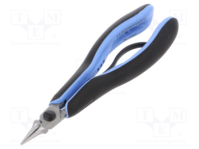 Pliers; round,precision; ESD; B: 19.5mm; C: 10.4mm; D: 6mm