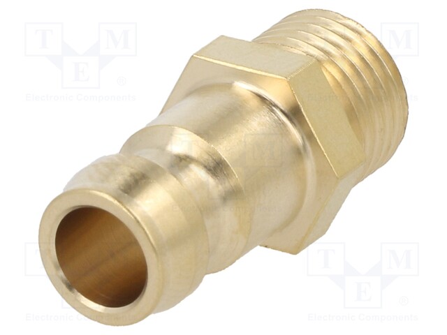 Quick connection coupling; connector pipe; max.15bar; -20÷200°C