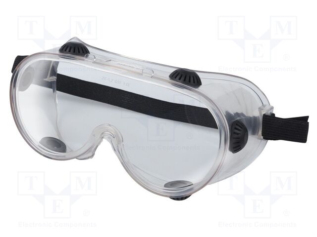 Safety goggles; Lens: transparent; Classes: 1