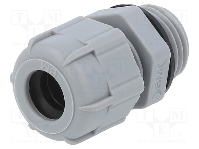 Cable gland; PG9; IP68; Mat: polyamide; dark grey