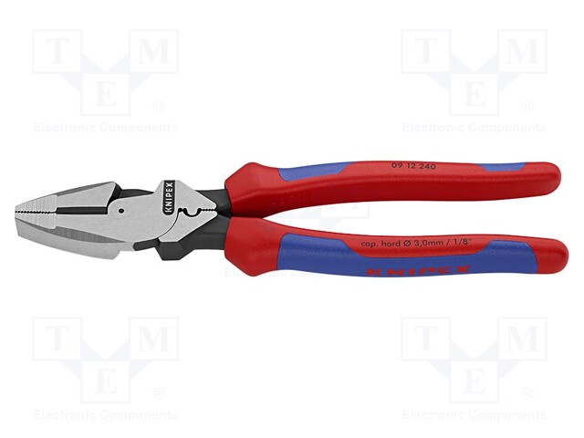 Pliers; for gripping and cutting,universal; 240mm