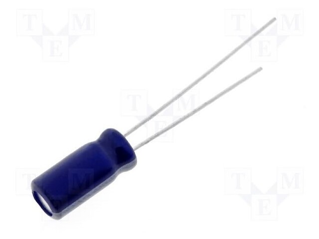 Capacitor: electrolytic; THT; 4700uF; 16VDC; Ø16x25mm; Pitch: 7.5mm