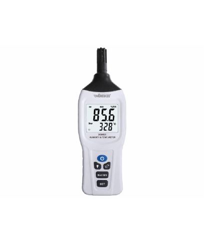 Thermo-hygrometer; LCD 3,5 digit; Sampling: 1x/s; -20÷70°C; 0.1°C