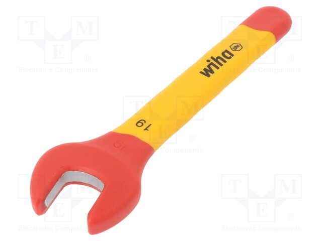 Key; spanner; 19mm; Overall len: 175mm; IEC 60900; insulated