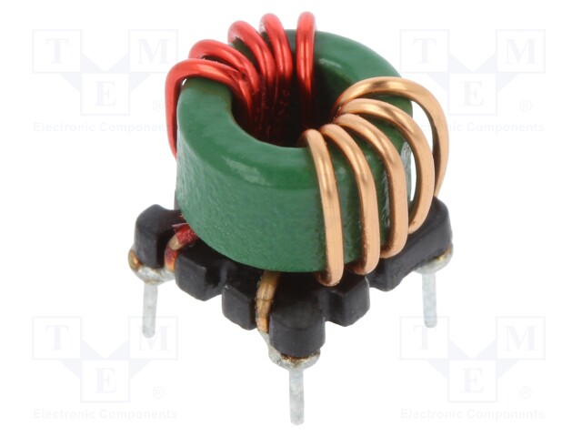 Inductor: wire; THT; 160uH; 6.75mΩ; -40÷105°C; ±35%; 7.84A; 500VDC