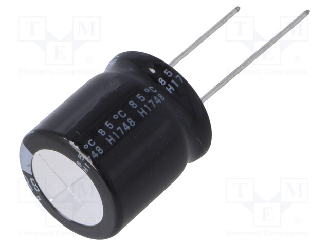 Capacitor: electrolytic; THT; 68uF; 200VDC; Ø18x20mm; Pitch: 7.5mm