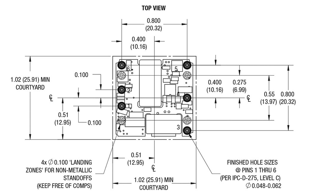 Converter: DC/DC; 15.6W; Uin: 9÷36V; Uout: 12VDC; Iout: 1.3A; DIP