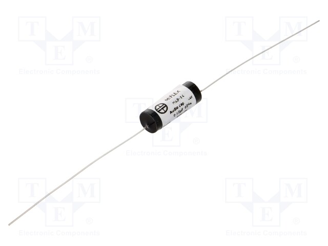 Capacitor: polypropylene; 0.12uF; 600VDC; ±2%; Ø7.8x24mm; -25÷85°C