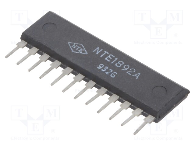 Driver; bidirectional,motor controller; 1.2A; Channels: 4; 4÷16V