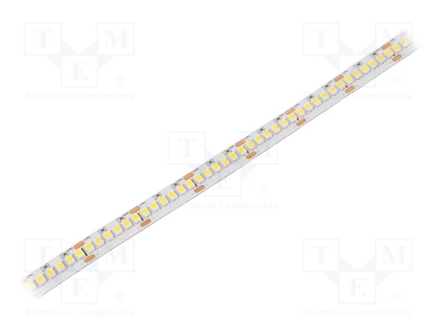 LED tape; white neutral; LED/m: 240; SMD; 3528; 24V; 10mm; white PCB