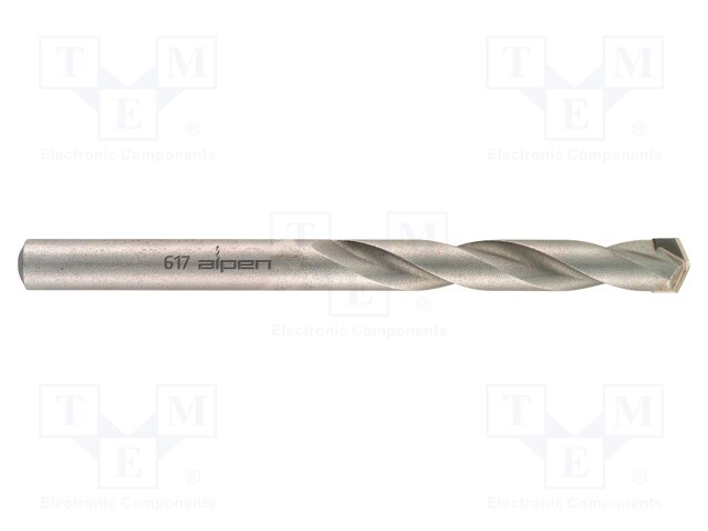 Drill bit; for concrete; Ø: 8mm; L: 600mm; steel; cemented carbide