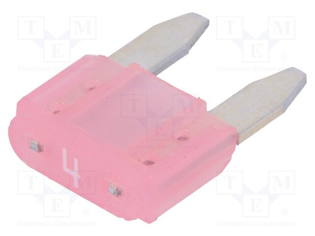 Fuse: fuse; 4A; 32V; automotive; 10,9mm; MINI