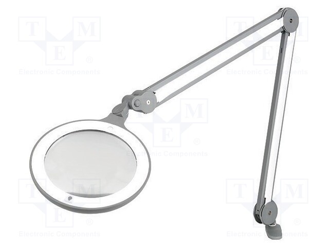 Desktop magnifier with backlight; Mag: 3dpt(x1.75); 12W; Plug: EU