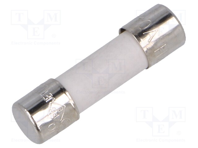 Fuse: fuse; 10A; 250VAC; ceramic,cylindrical; 5x20mm; Package: bulk