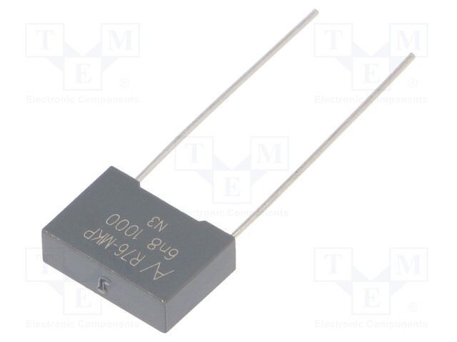 Capacitor: polypropylene; 6800pF; ESR: 93.62mΩ; THT; ±5%; -55÷110°C