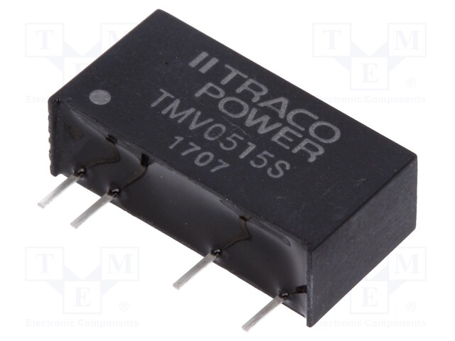 Converter: DC/DC; 1W; Uin: 4.5÷5.5V; Uout: 15VDC; Iout: 65mA; SIP7