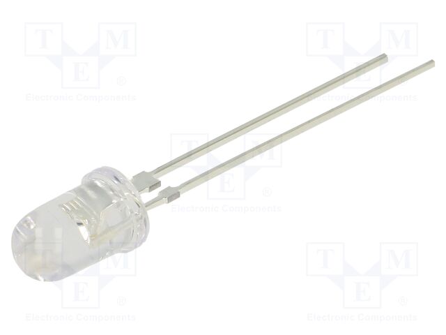 LED; 5mm; blue; 25000mcd; 30°; Front: convex; 3.2÷3.6VDC; -30÷85°C