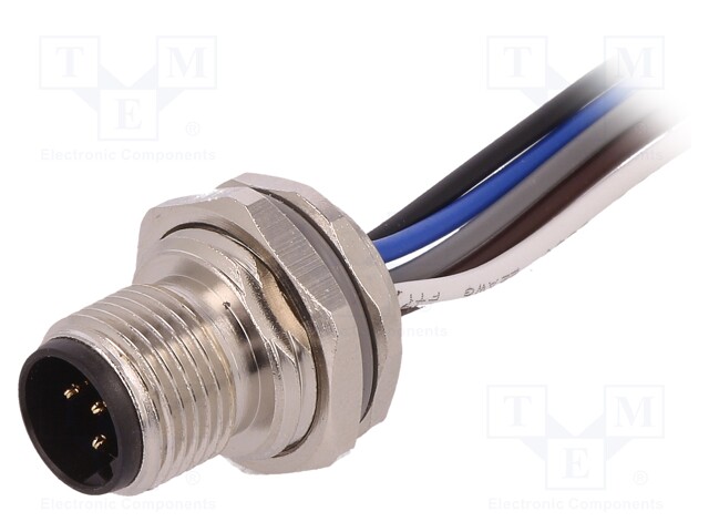 Socket; M12; PIN: 5; male; B code-Profibus; cables; IP67; straight