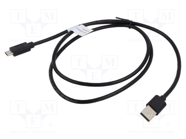 Cable; Power Delivery (PD),USB 2.0; USB A plug,USB C plug; 3m