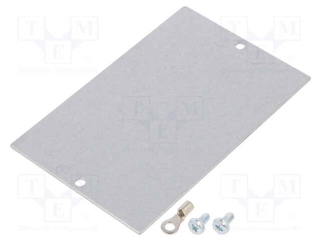 Mounting plate; steel; for enclosures